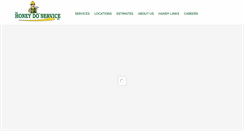 Desktop Screenshot of honeydoservice.net