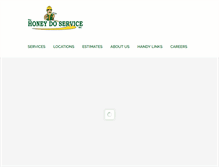 Tablet Screenshot of honeydoservice.net